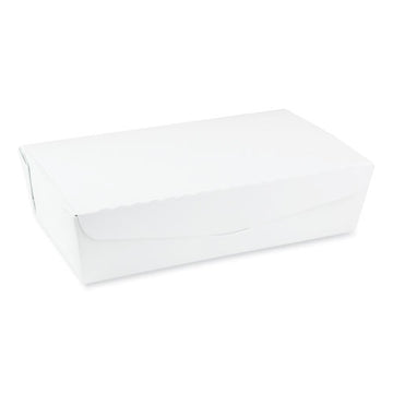Pactiv Evergreen Earthchoice Onebox Paper Box, 77 Oz, 9 X 4.85 X 2.7, White, 162-carton freeshipping - TVN Wholesale